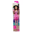 Kép 1/2 - Barbie Chic barna hajú divatbaba rózsaszín Barbie ruhában - Mattel