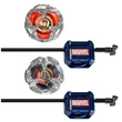 Kép 2/2 - Beyblade X Marvel Collab: Vasember vs. Thanos 4-80B X Venom 4-60B játékszett - Hasbro