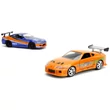 Kép 4/7 - Halálos iramban: 2001 Nissan Silvia S15 és Toyota Supra 2db-os csomag 1/32 méretarányban - Jada Toys