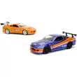 Kép 5/7 - Halálos iramban: 2001 Nissan Silvia S15 és Toyota Supra 2db-os csomag 1/32 méretarányban - Jada Toys