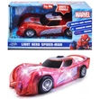 Kép 1/3 - Marvel: Light Hero Pókember karakter járgány fény és hang effektekkel - Jada Toys