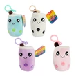 Kép 2/3 - Bubble Tea plüss kulcstartó többféle változatban 1db