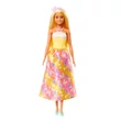 Kép 2/4 - Barbie Dreamtopia: Hercegnő baba sárga-rózsaszín pillangós ruhában - Mattel
