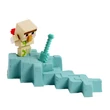 Kép 2/7 - Minecraft: Reveal Vasgólem minifigura fehér kard alakú tárolóban - Mattel