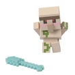 Kép 4/7 - Minecraft: Reveal Vasgólem minifigura fehér kard alakú tárolóban - Mattel