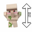 Kép 6/7 - Minecraft: Reveal Vasgólem minifigura fehér kard alakú tárolóban - Mattel