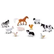 Kép 2/3 - Farm állatai 10db-os figura szett fa tárolóban - Melissa & Doug