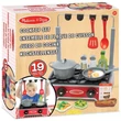 Kép 1/3 - Sütés-Főzés: Delux fa sütőkészlet - Melissa & Doug