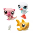 Kép 5/7 - Littlest Pet Shop: 3db-os figura szett hengerben többféle 1db