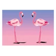 Kép 1/3 - Gyémántszemes kirakó: Flamingók gyémántfestő szett 10x15cm
