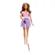 Kép 2/3 - Barbie: Fashionista stílusos Vak Barbie baba - Mattel