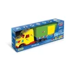 Kép 1/2 - Magic Truck Basic: Kamion dobozos utánfutóval és fénnyel 80cm-es - Wader