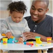 Kép 4/4 - Play-Doh: Fun Factory kezdő szett 3 tégely gyurmával 170g
