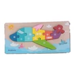 Kép 2/7 - Játék bedugós fa puzzle többféle változatban FA6713