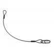 Kép 4/5 - BeamZ SAF35 karabineres biztonsági kábel| fekete 35cm x 3mm - 30kg