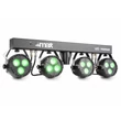 Kép 1/10 - max PartyBar4 4x Par (RGBW) fényeffekt szett