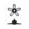 Kép 10/13 - Thunder LWG-5 LED garázs lámpa| munkalámpa| 85V-265V| E27