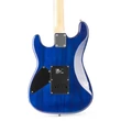 Kép 8/11 - max Gigkit 4/4 Elektromos gitár szett (20W erősítő| táska| hangoló| pengetők) - Quilted Style Kék