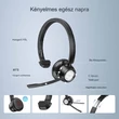 Kép 3/14 - New Bee BH60P Vezeték nélküli fejhallgató + mikrofon| headset + Töltő állvány