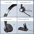 Kép 6/14 - New Bee BH60P Vezeték nélküli fejhallgató + mikrofon| headset + Töltő állvány
