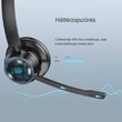 Kép 12/14 - New Bee BH60P Vezeték nélküli fejhallgató + mikrofon| headset + Töltő állvány
