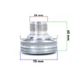 Kép 2/3 - Thunder XDT-4N (1|5") Driver magassugárzó| 130/260W| 8 Ohm - NEODYMIUM mágnes