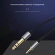 Kép 6/6 - Thunder AU001-30 sztereo jelkábel (3|5 mm Jack - 6|3 mm Jack) - (3 m)