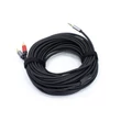 Kép 2/5 - Thunder AU005-150 sztereo jelkábel (3|5 mm Jack - 2x RCA) - (15 m)