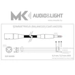 Kép 2/2 - PD Connex CX44-15 szimmetrikus csatlakozású jelkábel (6|3 mm Jack - XLR papa) - (15 m)