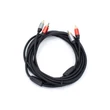 Kép 2/4 - Thunder AU004-30 sztereo jelkábel (2x RCA - 2x RCA) - (3 m)