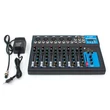 Kép 7/7 - Thunder F7 - 7 csatornás stúdió / zenekari keverő| USB| Bluetooth + Effekt