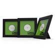 Kép 2/3 - Glorious Vinyl Frame Set 7" Black Bakelit lemez keret| 3db/csomag (Fekete)