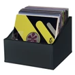 Kép 3/3 - Glorious Record Box Advanced 110 Black Bakelit lemez tartó bútor (Fekete)