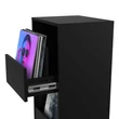 Kép 5/8 - Glorious Vinyl Vault Black Bakelit lemez tartó szekrény (Fekete)