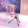 Kép 3/3 - Fifine A6VP Podcast| Youtuber| Gamer| TikTok mikrofon (rózsaszín) [USB-C]