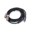 Kép 1/6 - Thunder AU003-15 sztereo jelkábel (USB-C - 2x RCA) - (1|5 m)