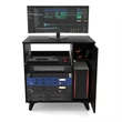 Kép 5/10 - Glorious Modular Side Rack Black Stúdió bútor (fekete)