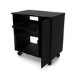 Kép 8/10 - Glorious Modular Side Rack Black Stúdió bútor (fekete)