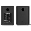 Kép 4/13 - Vonyx SMN30B 3" Aktív stúdió monitor / számítógép hangfalpár