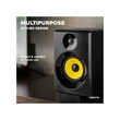 Kép 12/13 - Vonyx SMN30B 3" Aktív stúdió monitor / számítógép hangfalpár