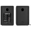 Kép 4/14 - Vonyx SMN40B 4" Aktív stúdió monitor / számítógép hangfalpár