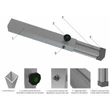 Kép 3/6 - Thunder Germany STX750 színpad teleszkópos láb (60-100 cm) (4db-os szett)