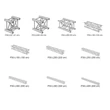 Kép 3/5 - BeamZ Truss P30-L350 traverz| fényhíd egyenes elem (3|5m)