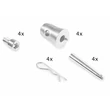 Kép 2/4 - BeamZ Truss P30-MCBC traverz| fényhíd| félkúpos rögzítő szett (4db-os)
