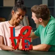 Kép 3/5 - LEGO® ART: LOVE dekorációs felirat (31214)