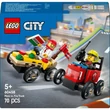 Kép 1/5 - LEGO® City: Pizzásautó vs. tűzoltóautó, versenyautós csomag (60458)