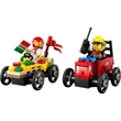 Kép 2/5 - LEGO® City: Pizzásautó vs. tűzoltóautó, versenyautós csomag (60458)