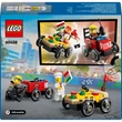 Kép 5/5 - LEGO® City: Pizzásautó vs. tűzoltóautó, versenyautós csomag (60458)