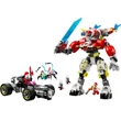 Kép 2/5 - LEGO® DREAMZzz: Cooper tigrisrobotja és Zero hot rod autója (71497)