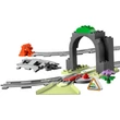 Kép 5/5 - LEGO® DUPLO®: Vonatalagút és sínek kiegészítő szett (10425)